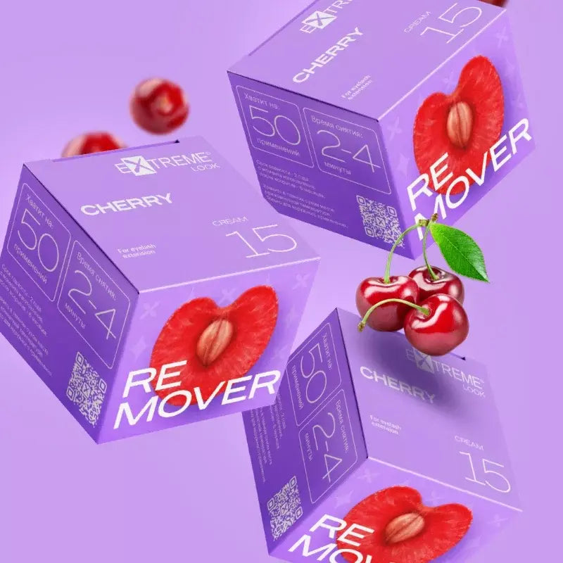 Remover crema per ciglia - Cherry