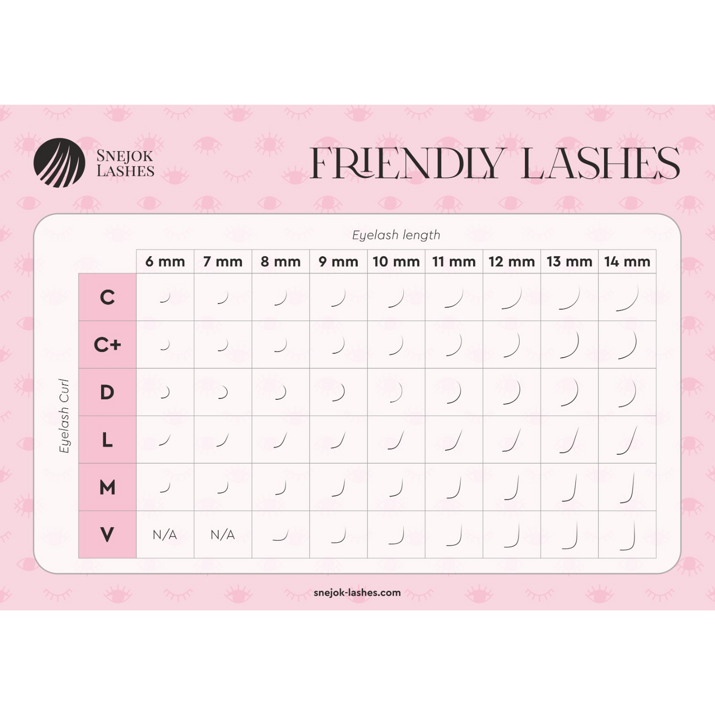 Ciglia Friendly Lashes - mix (Nere)