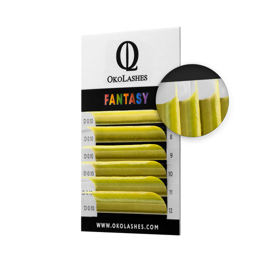 Ciglia OkoLashes FANTASY Colorate - mix (Limone)