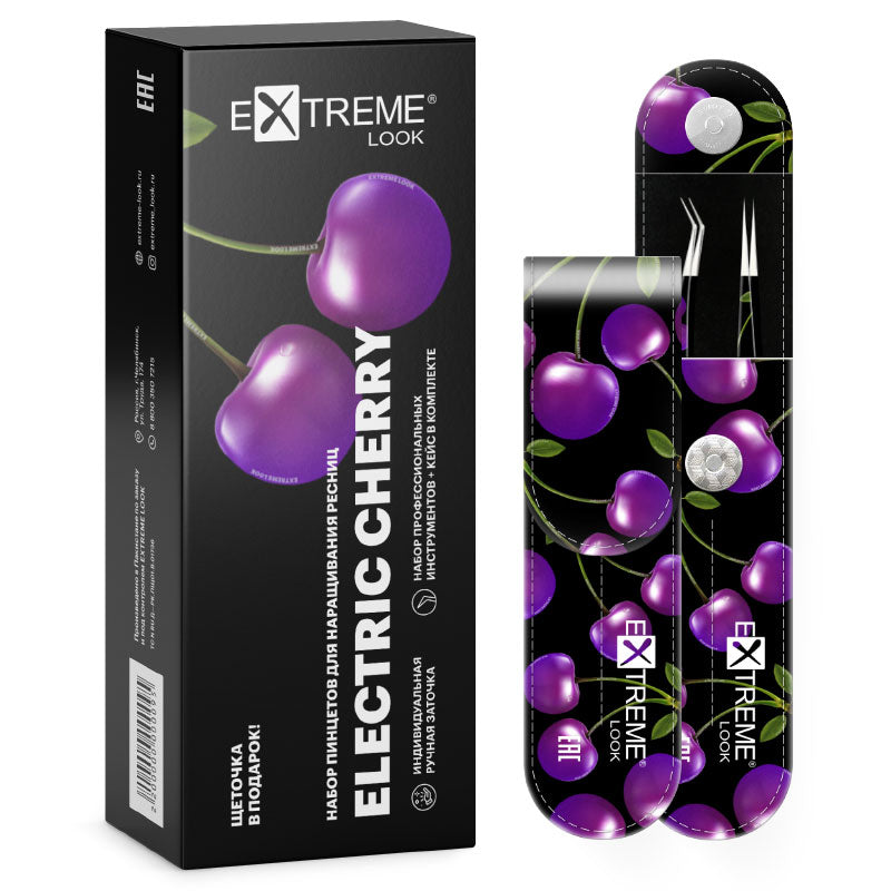 Set di pinzette "Electric Cherry"