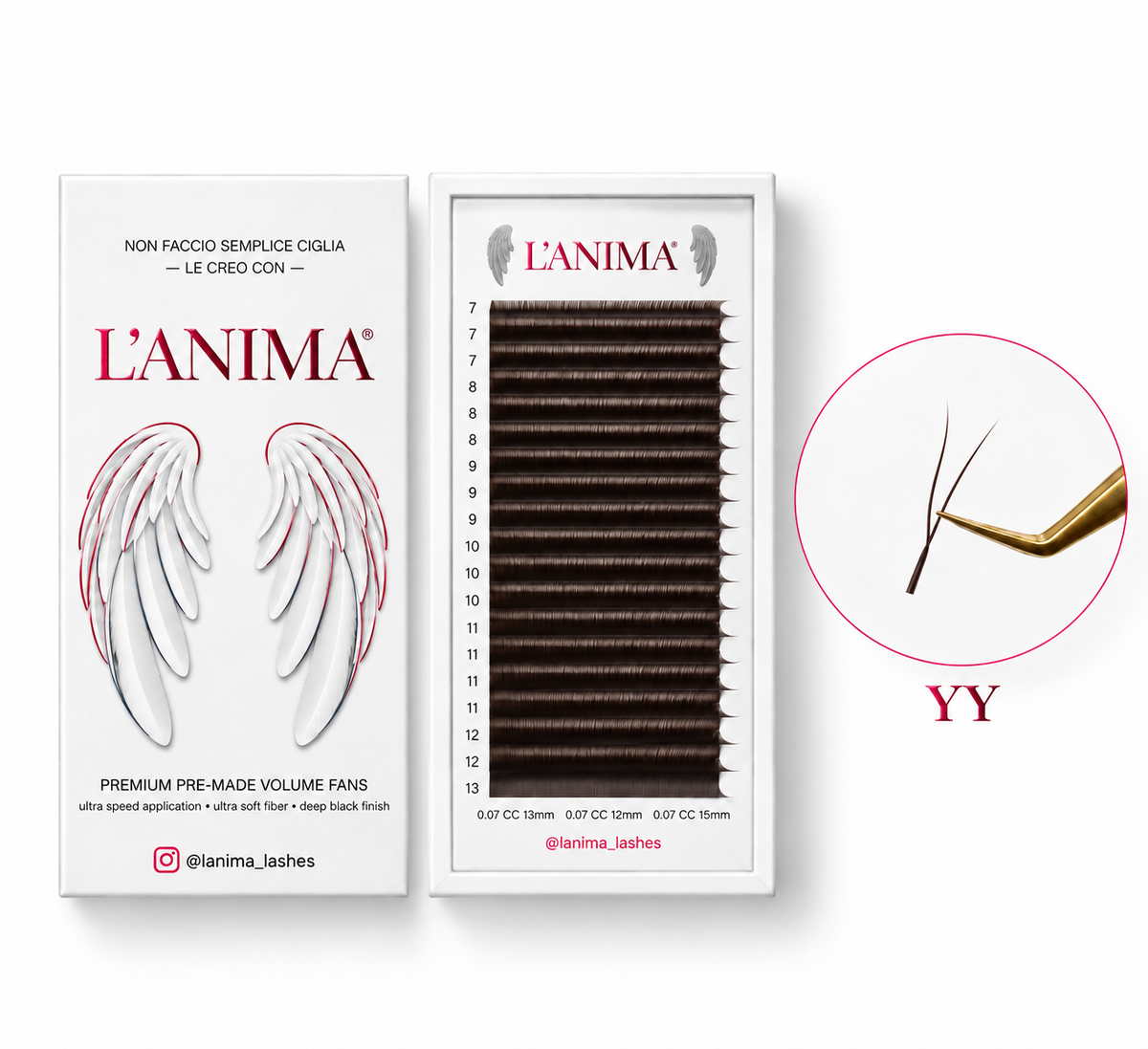L’ANIMA U YY Brown Pre-Made - 18 Strisce