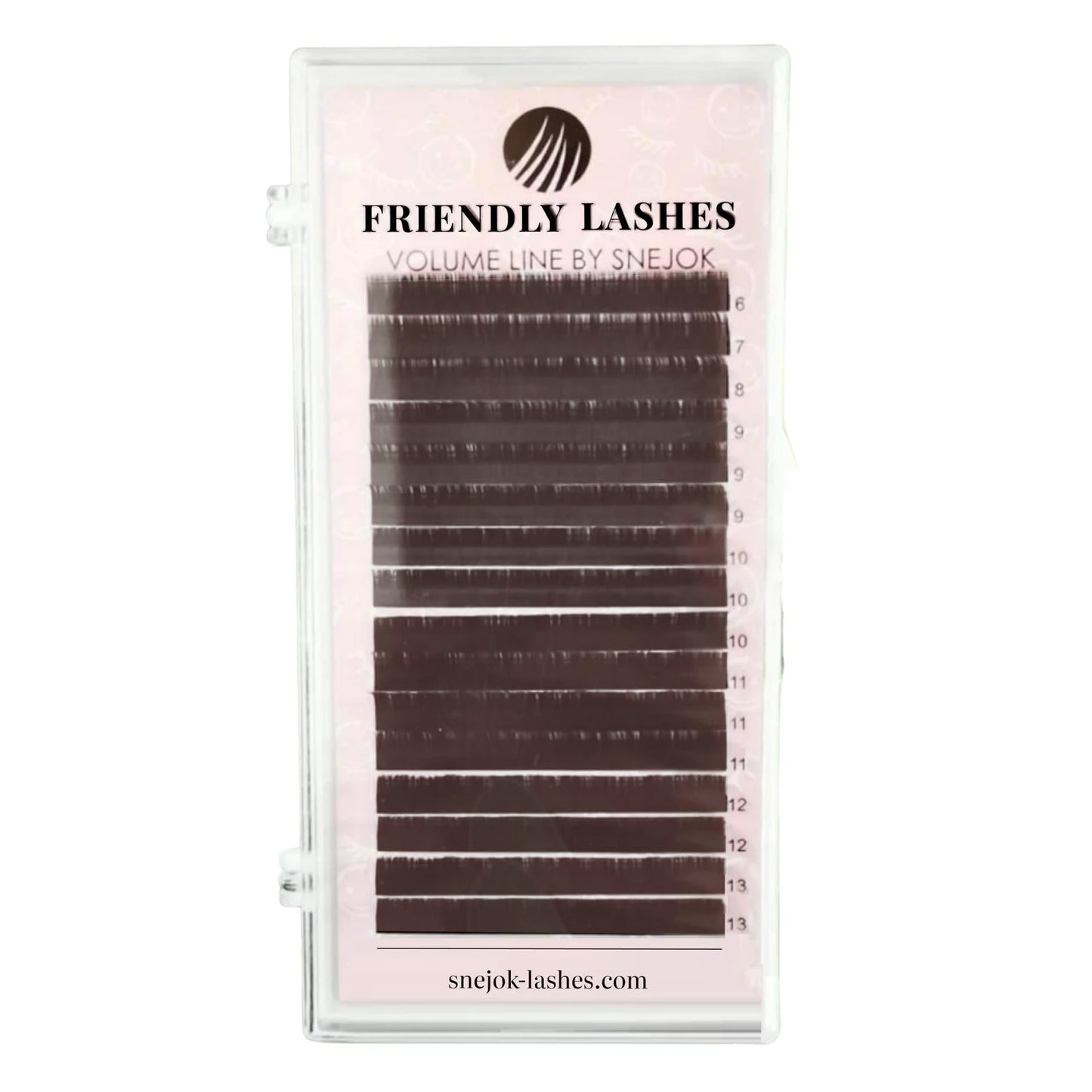 Ciglia Friendly Lashes - mix (Dark Chocolate)
