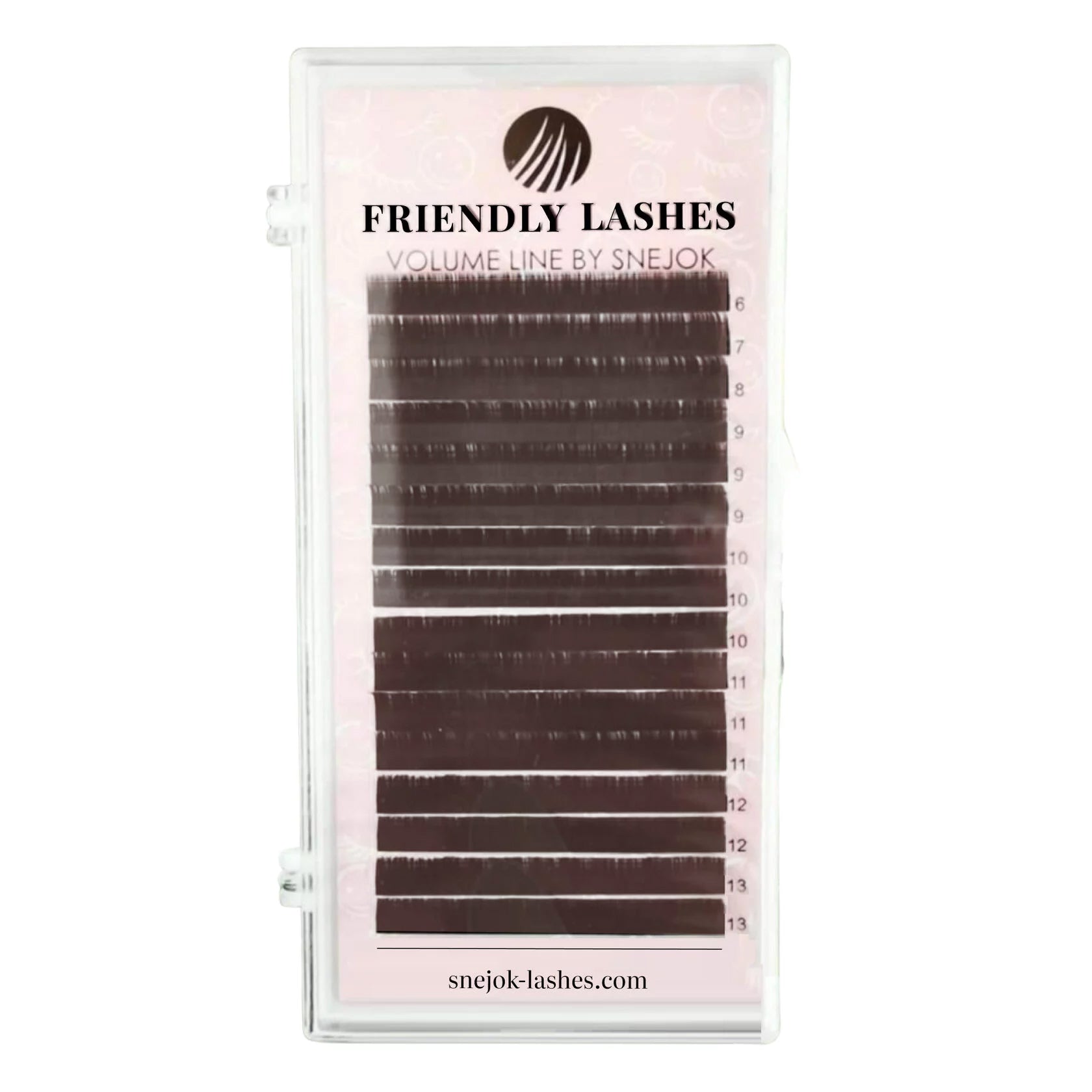 Ciglia Friendly Lashes - mix (Dark Chocolate)