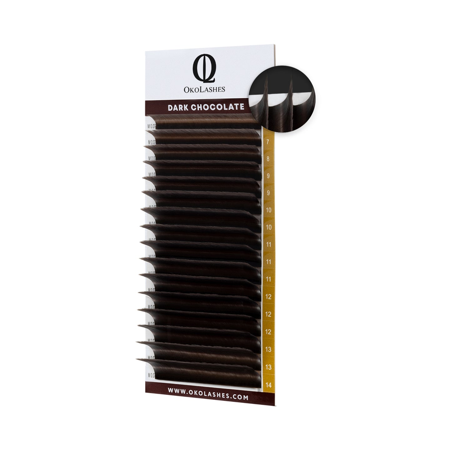 Ciglia OkoLashes - mix (Dark Chocolate)
