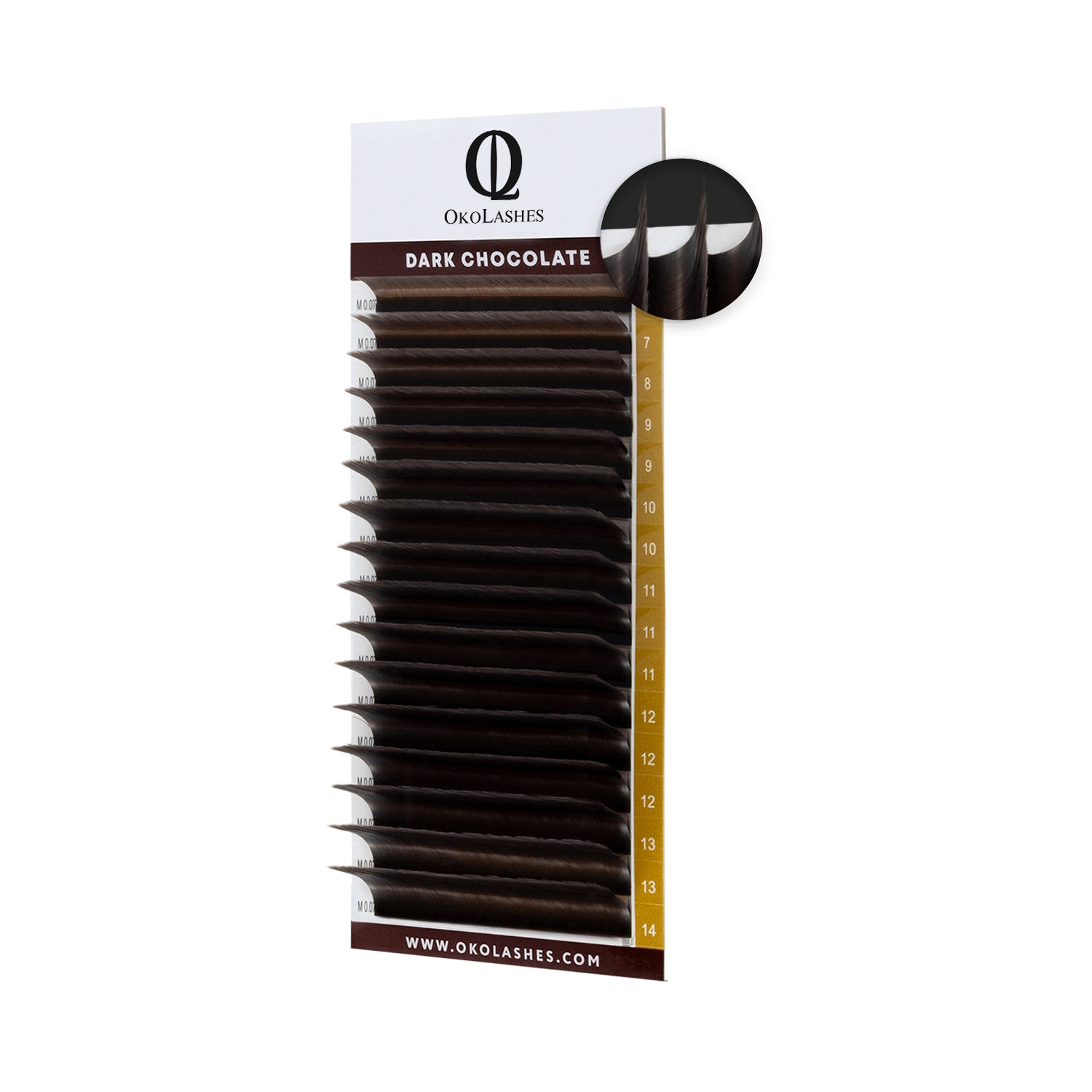Ciglia OkoLashes - mix (Dark Chocolate)