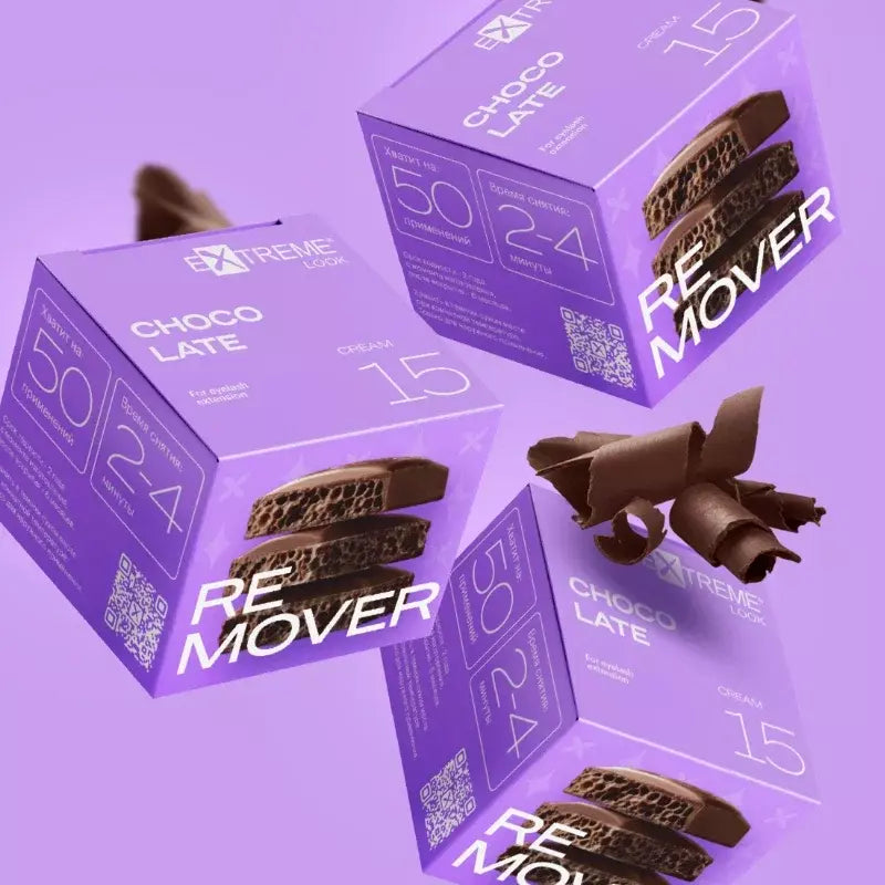 Remover crema per ciglia - Chocolate