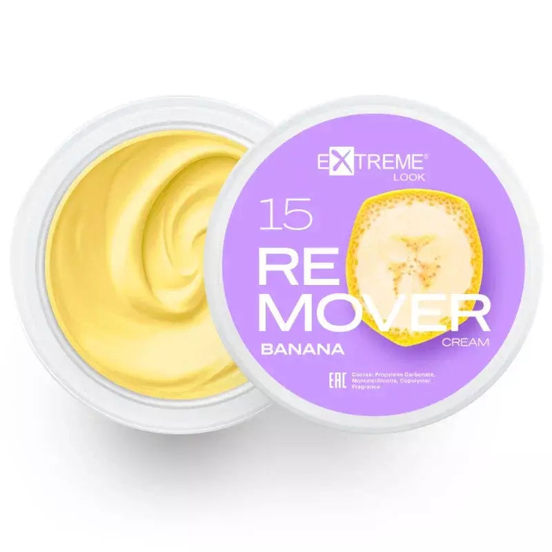 Remover crema per ciglia - banana